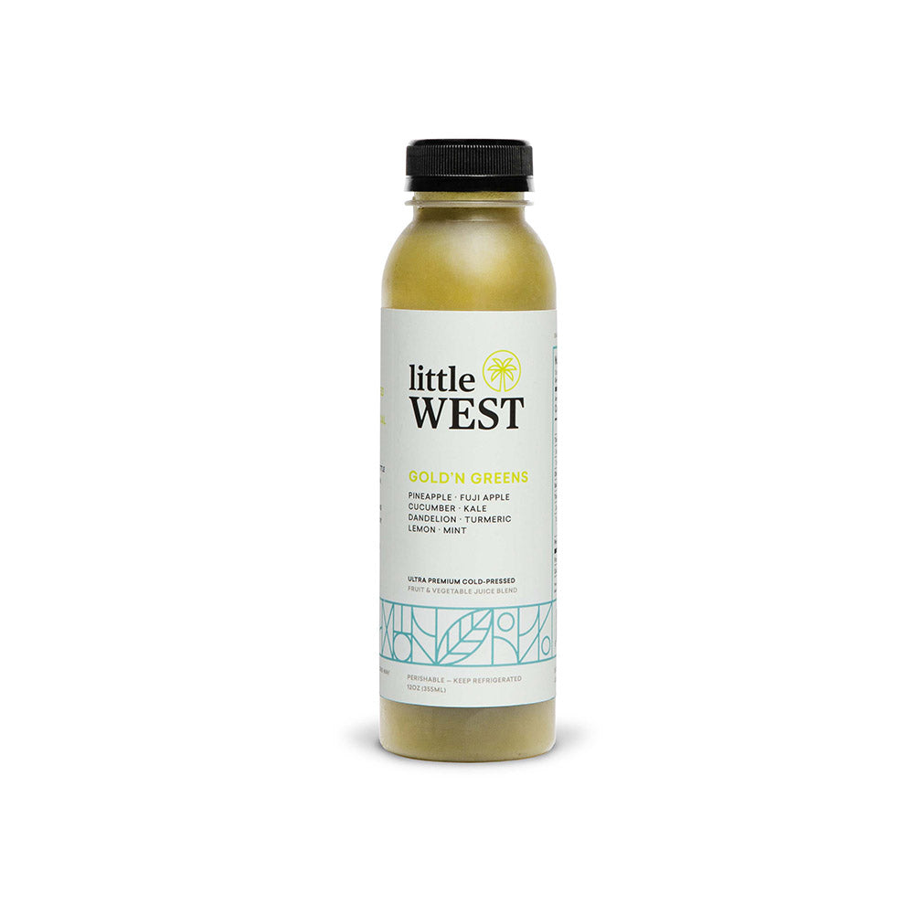 Gold’n Greens Juice by little west