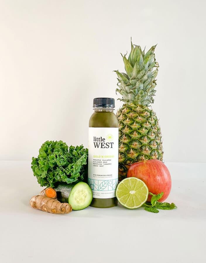 Little West Gold'n Greens Juice