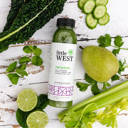Kale Cucumber Pear Juice - The Clover