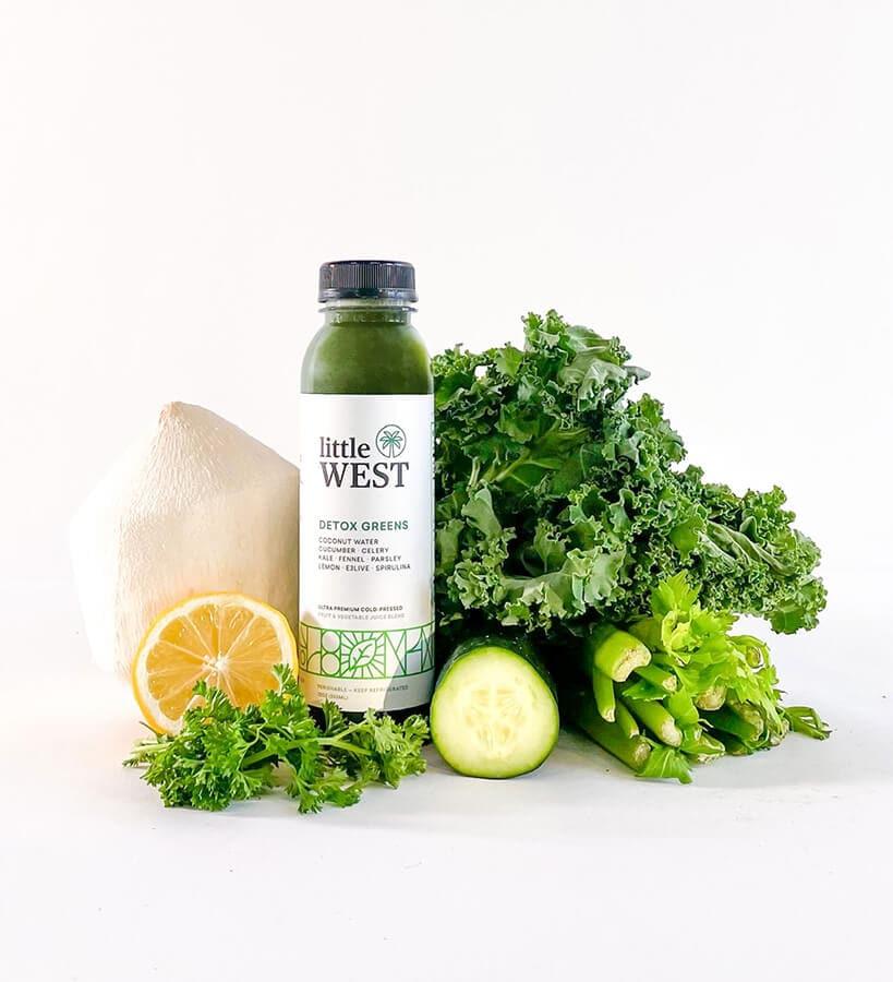  Cucumber Kale Spirulina Juice - beverage 