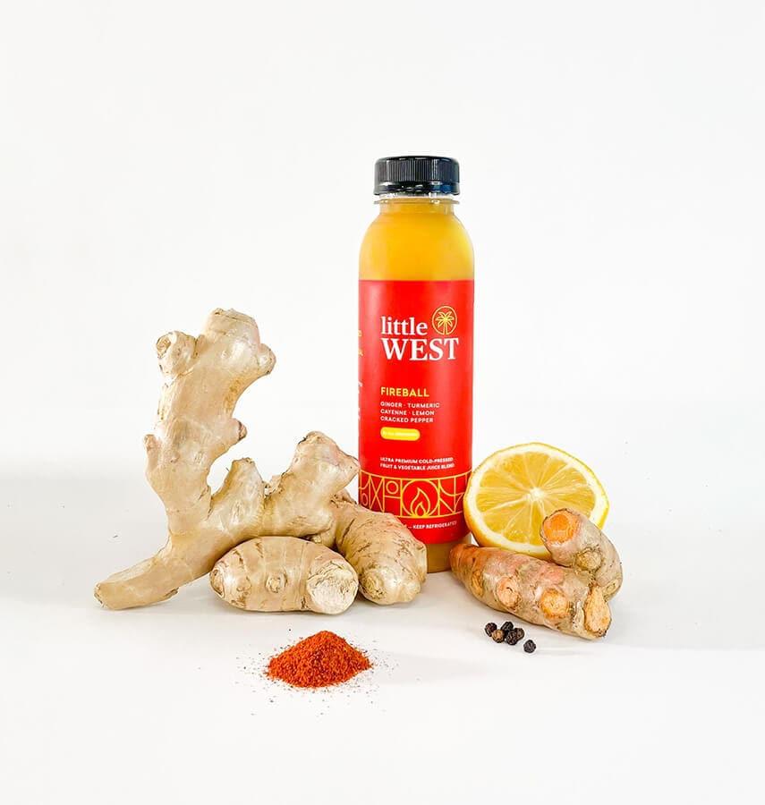 Fireball - ginger and turmeric shots